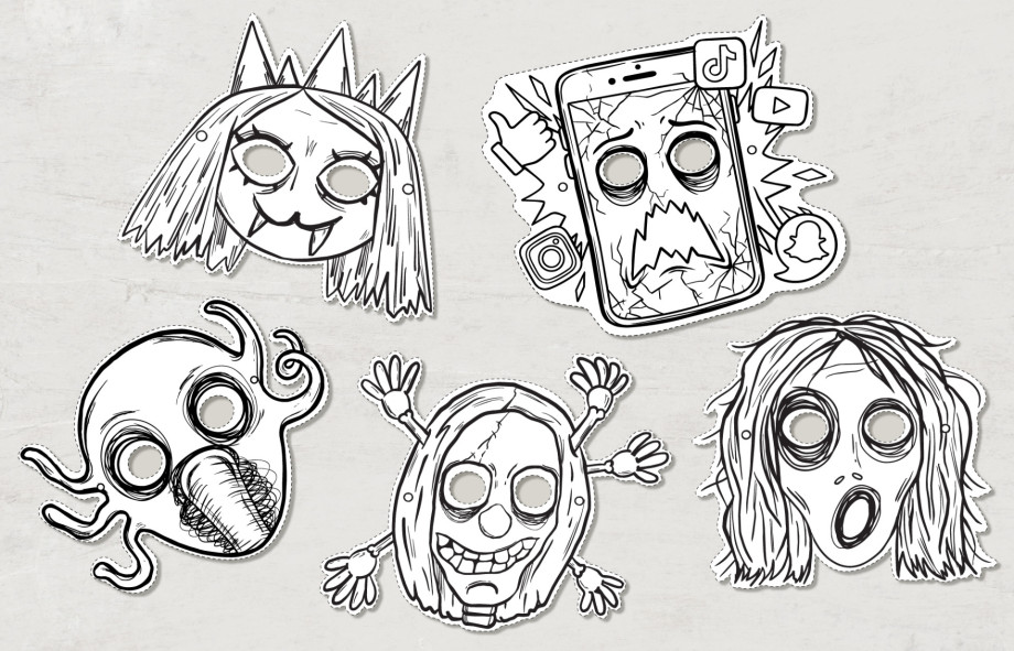 Spoku maskas